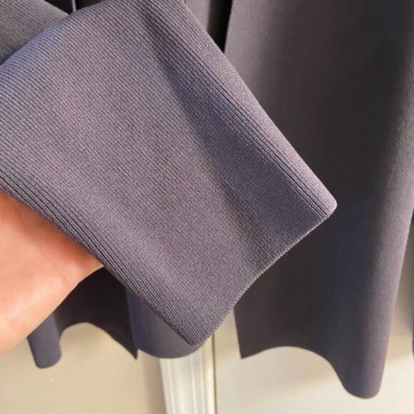 MM. Lafleur grey worf cardigan sweater jacket open front 2X - Picture 5 of 8